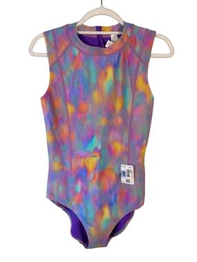 Lululemon Zip-Back Paddle Suit Multicolor Size 10 Swimwear Activewear Surf
